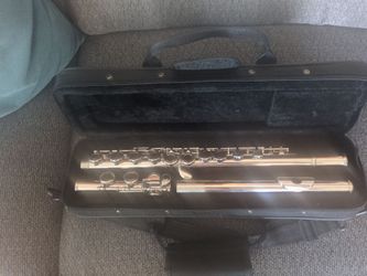Flute with case