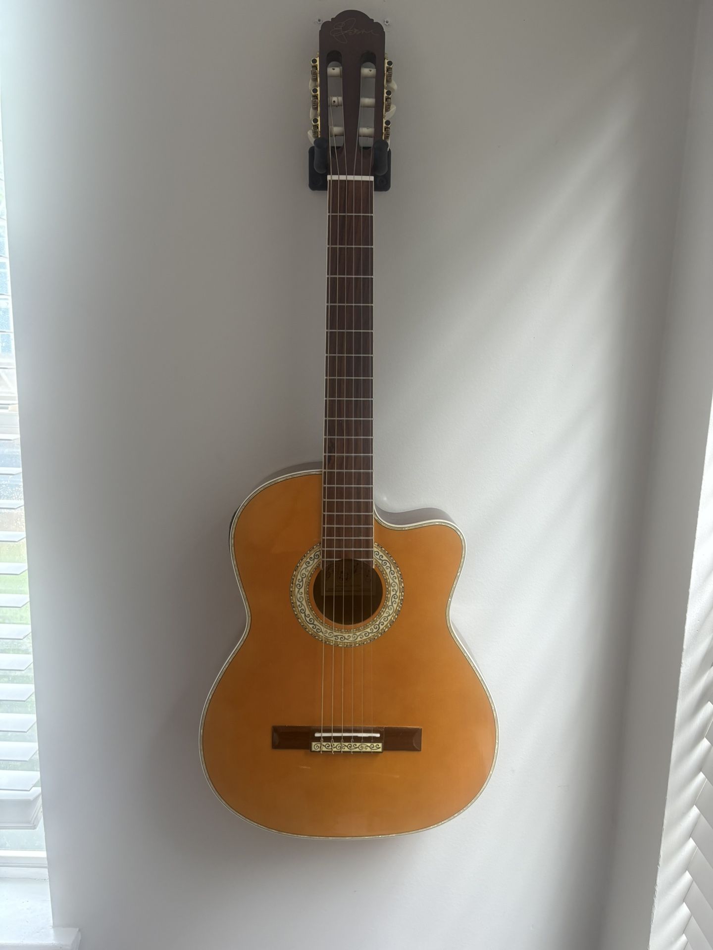 Esteban Malaguena Acoustic/Electric Guitar Model C-100