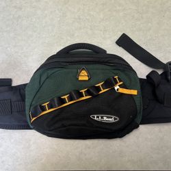 LL Bean Fanny pack large vintage 