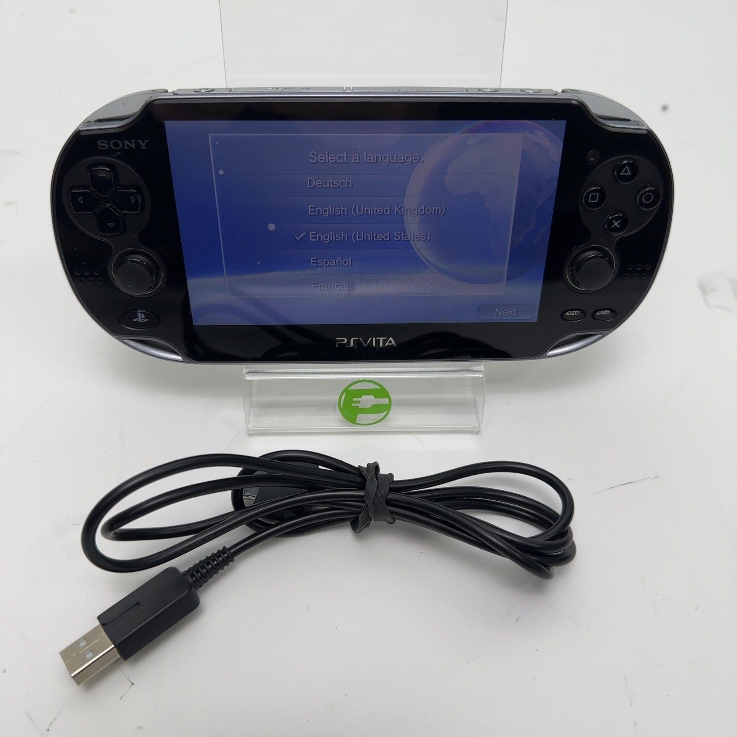 Sony Playstation Vita PS Vita PCH-1001 Handheld Game System Black