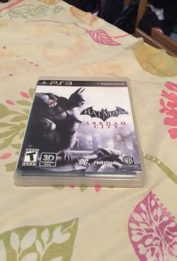 Batman game for ps3