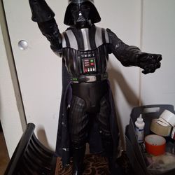 Tall Darth Vader Doll Pretty Good Condition