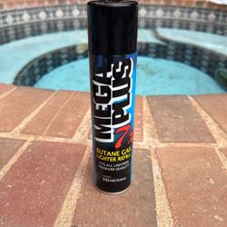 Butane Gas Refill Mega Plus 7x Filtered 300ml / 10.6oz