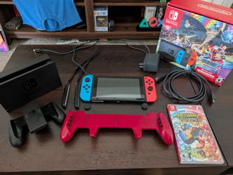 Nintendo Switch Bundle with Game and Accessories