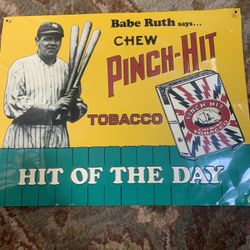 Babe Ruth Sign