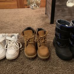 Air Force 1’s Timberlands And Snow boots