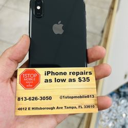 iPhone X Unlocked 64GB