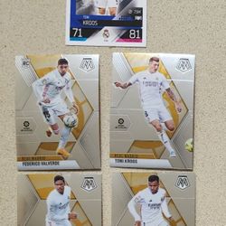 Soccer Card Bundle Real Madrid