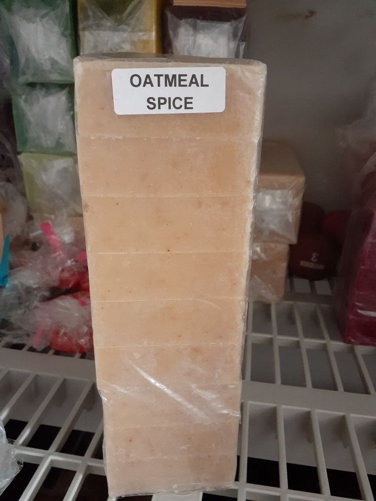 Natural soap loaf