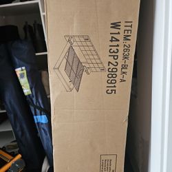 King Size Bed Frame 1 out of 2 Boxes. Incomplete, Brand New