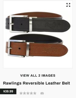 Rawlings Reversible Leather Belt