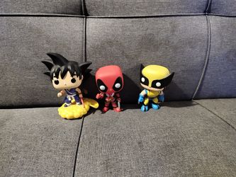 Goku is Funko, the other 2 move their heads
