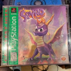 Spyro The Dragon PlayStation 1 Game