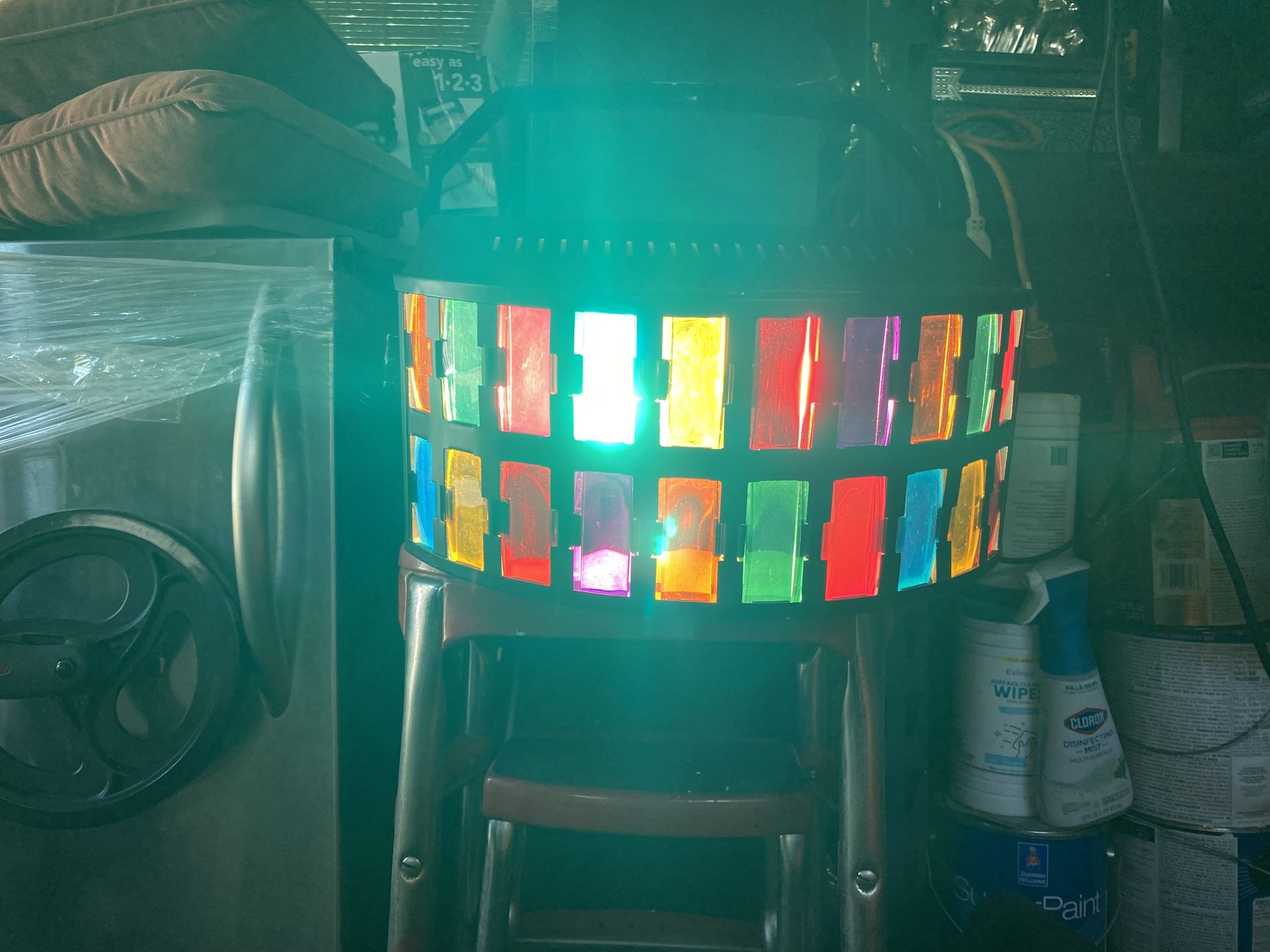 Used Working Aggressor American Dj Light