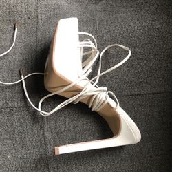 White High Heels 