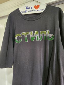 Mens Preston Heron T shirt Black  size XL