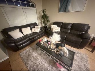 couch recliner black