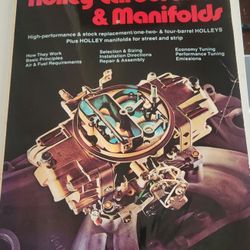 Holley Carburetors & Manifolds Service Manual HP Books Vintage H.P. Books 1976