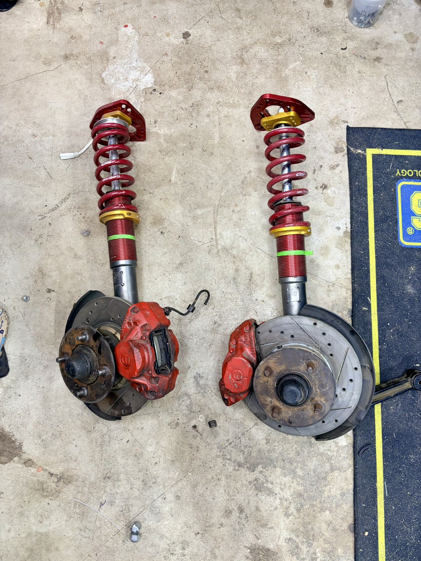 Mk1 & mk2 Capri techno toys tuning coilovers brakes and control arms