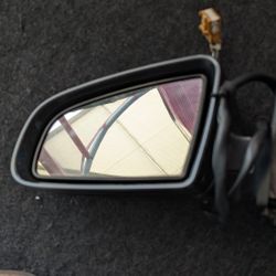 Driver Side Side Mirror Audi A4 2005-2008 B7 Dolphin Gray OEM 