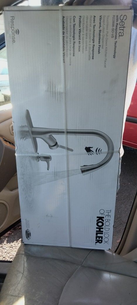 Kohler Motion Activated Faucet.