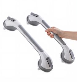 TAILI Grab Bars for Bathtubs and Showers 2 Pack Suction Grab Bar, Heavy Duty Shower Handle Removable Bath Handrails for Seniors and Elderly, Bathroom 