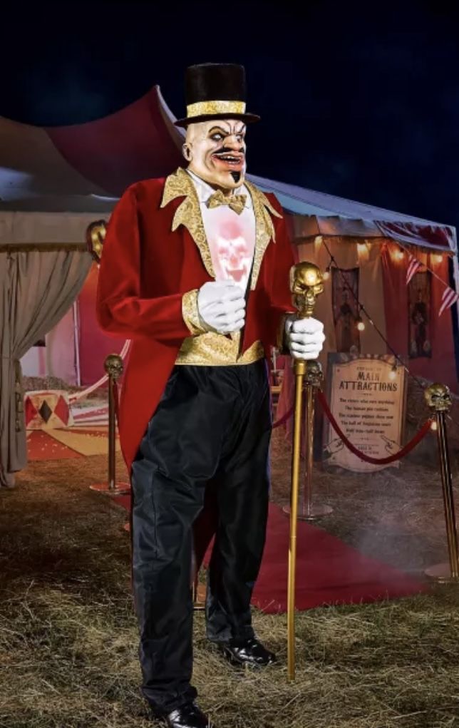 Halloween 7 Ft Ringmaster Animatronic