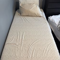 Twin Mattress and Bed Frame