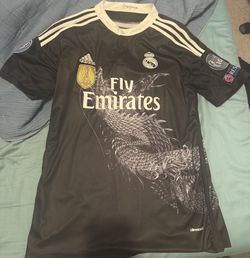 Ronaldo Real Madrid 2014/15 Third Kit Black Dragon Jersey