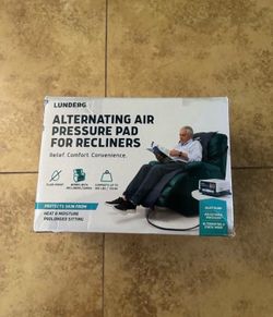 Lunderg Alternating Air Pressure Pad for Recliner Chair - Pressure Relief Cushion Topper for Recliner - Bed Sore Prevention - Includes Medical Grade M