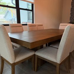 Latitude Run Kameah 9-Piece Extendable Dining Set — Like New