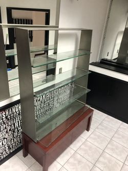 Display shelves