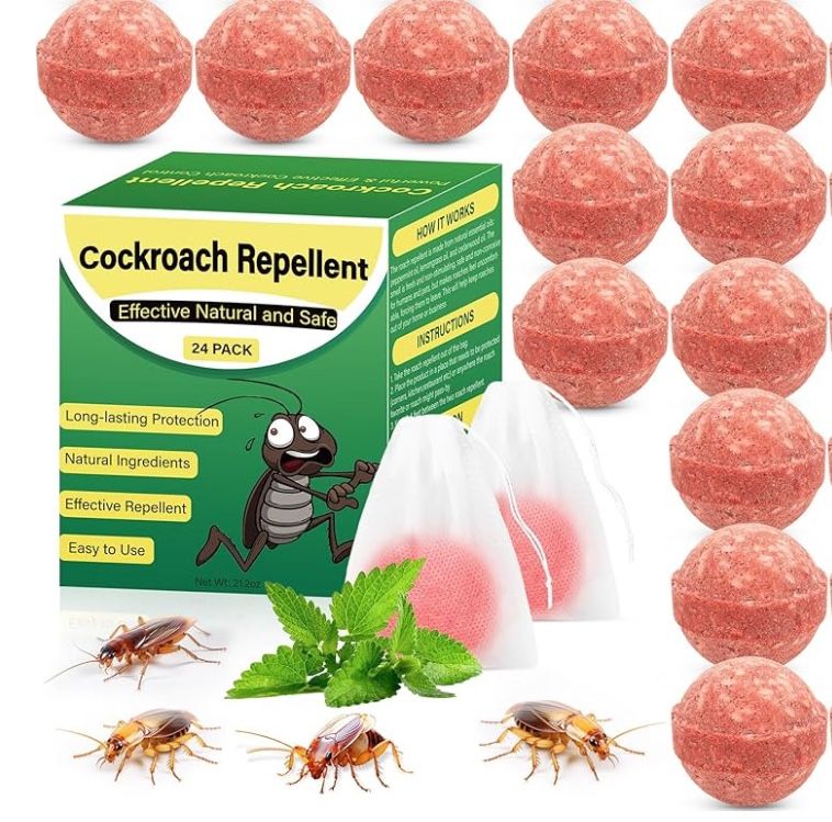12pcs Cockroach Repellent Balls, New