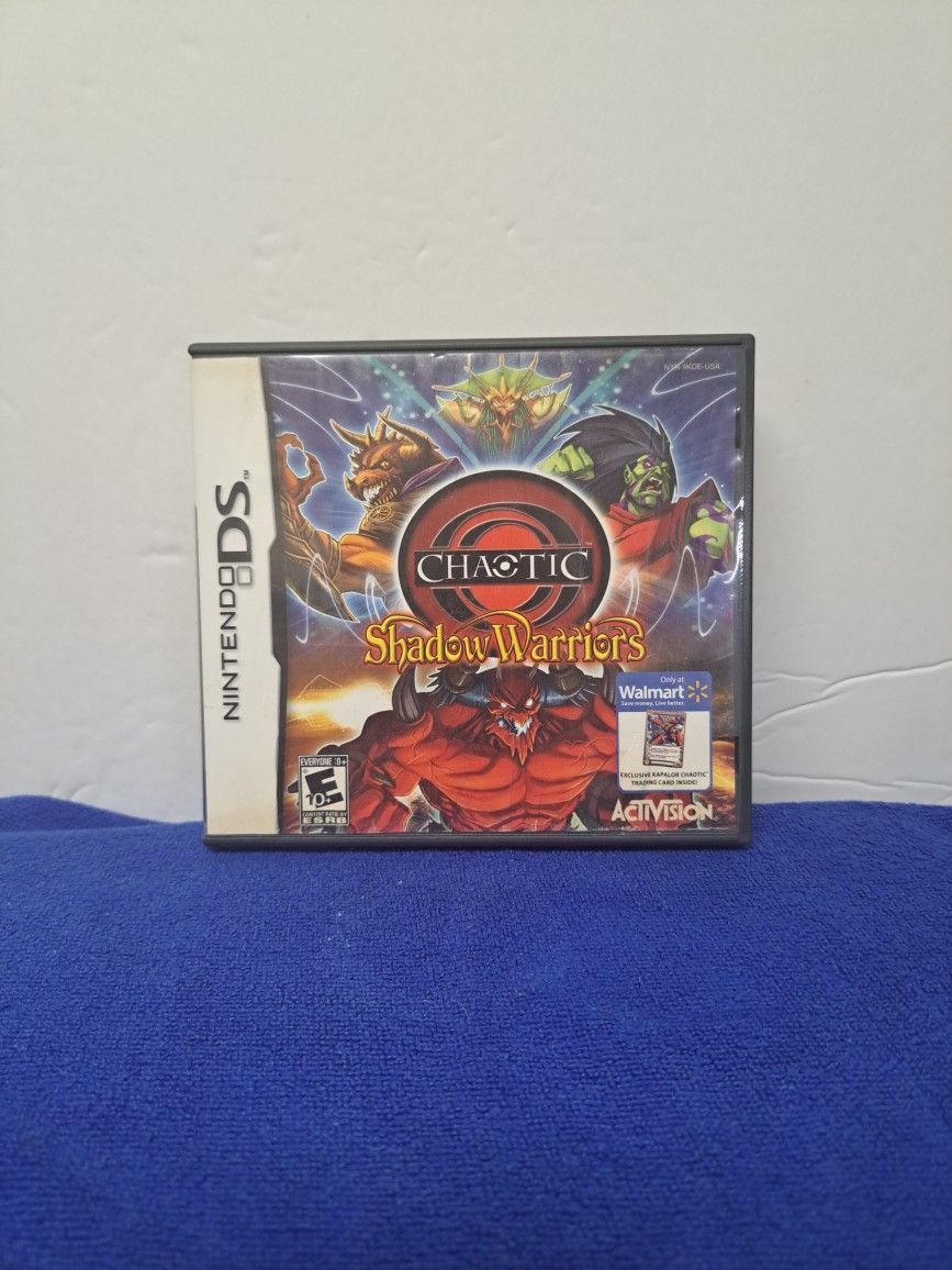 Chaotic Shadow Warriors For Nintendo DS