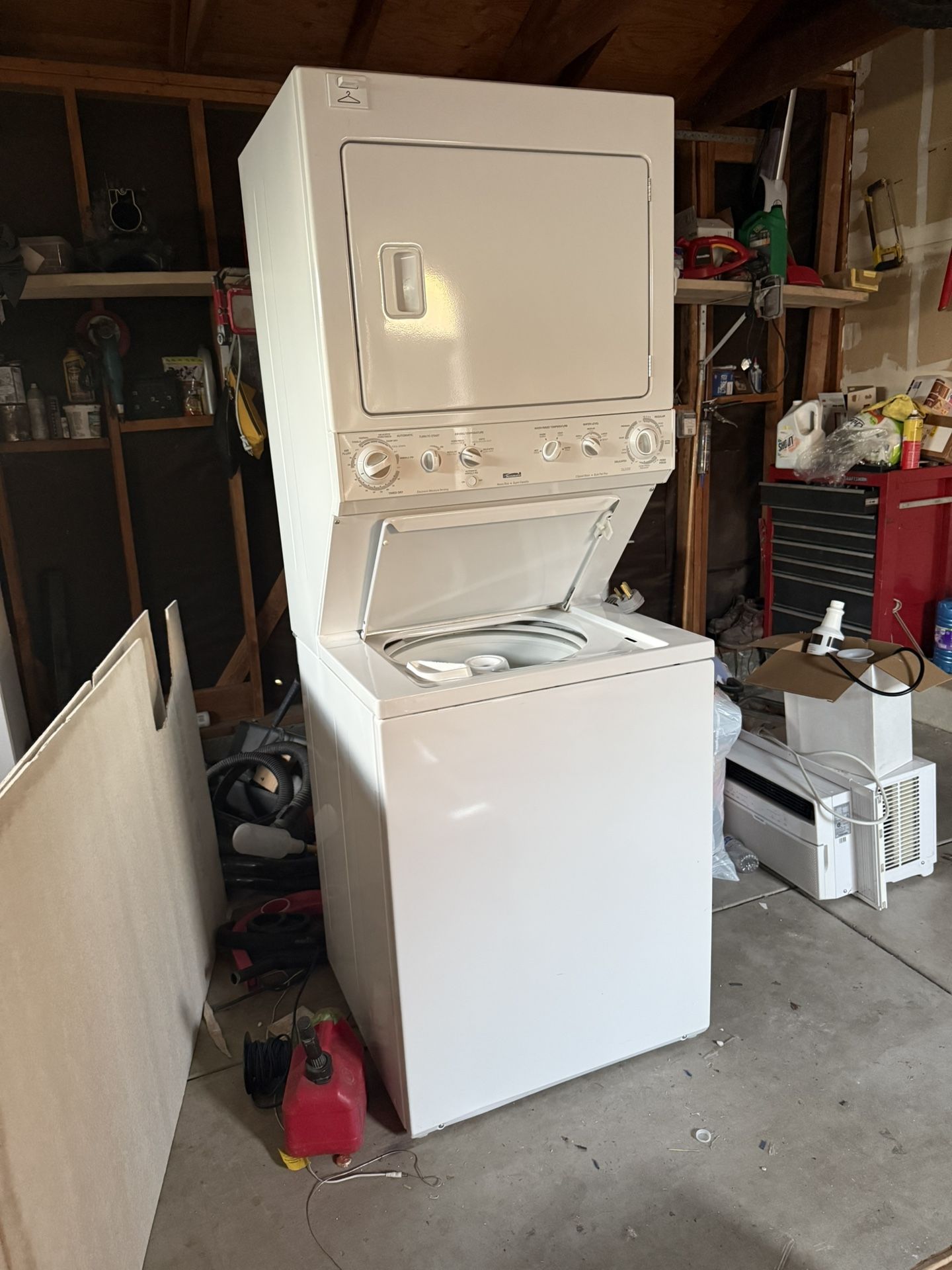 washer and dryer