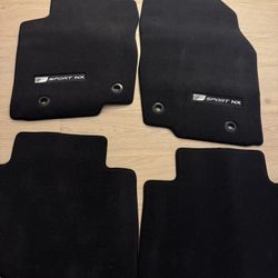 New 2018 - 2021 Lexus Sports NX Mats Including Cargo Mat