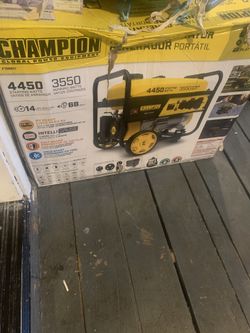 High End Generator Never Used