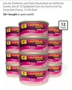 California Scents Coronado Cherry Air Freshener 12-Pack