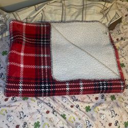 Pink Victoria’s Secret Throw Blanket