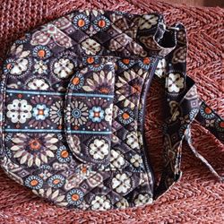 Vera Bradley Clare Canyon Brown Multi Purse Bag
