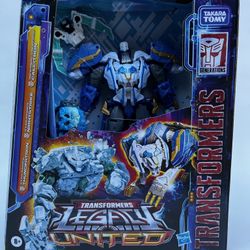 Transformers Legacy United Star Raider 3 Pack Thundertron Calcitron Nightstrike
