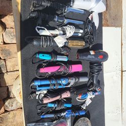 Lot Of Curling Irons Hair Care