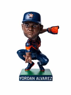 Houston Astros Yordan Alvarez MARVEL Night Spider-Man Bobblehead