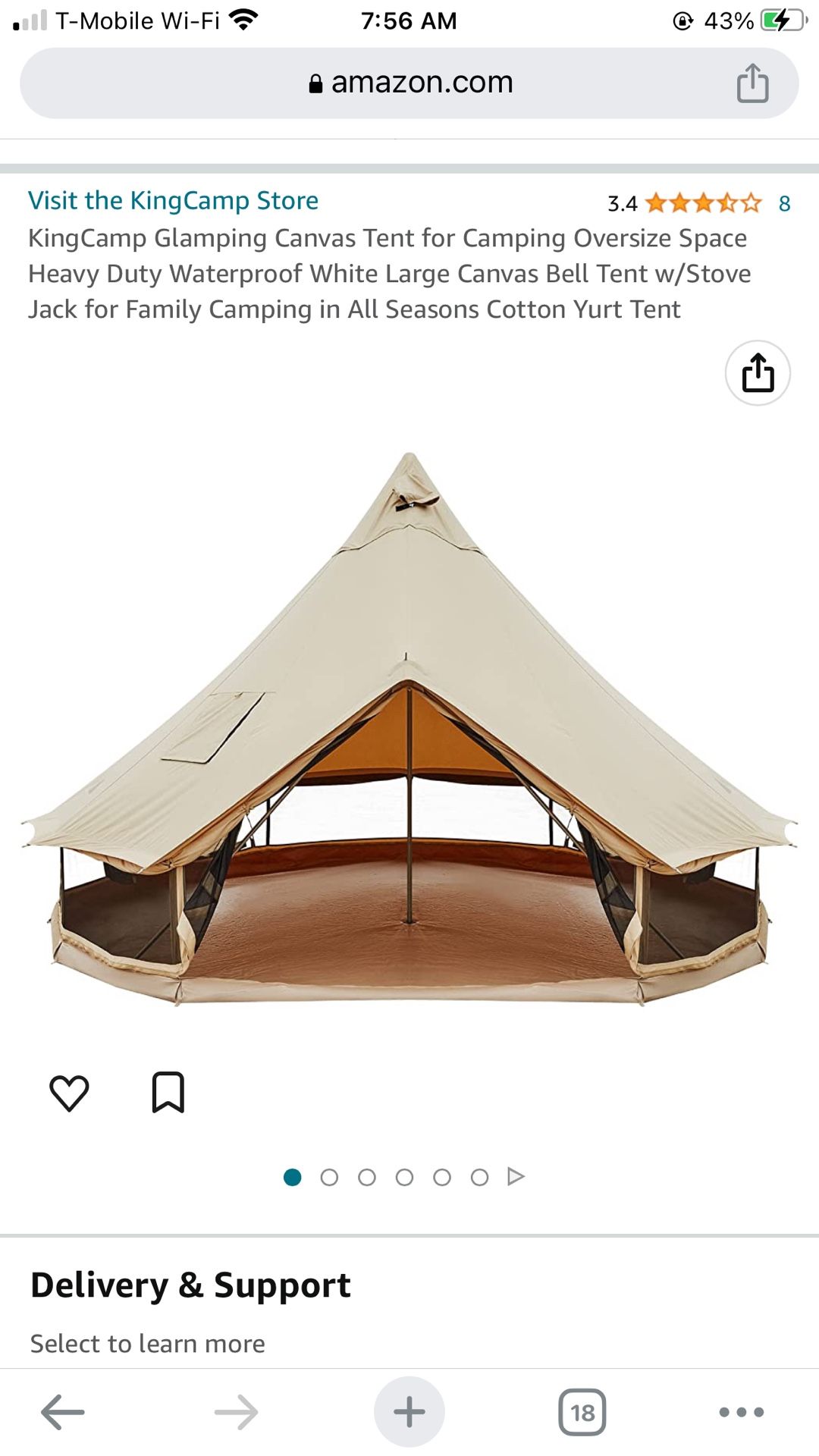 Bell Tent By King Camp