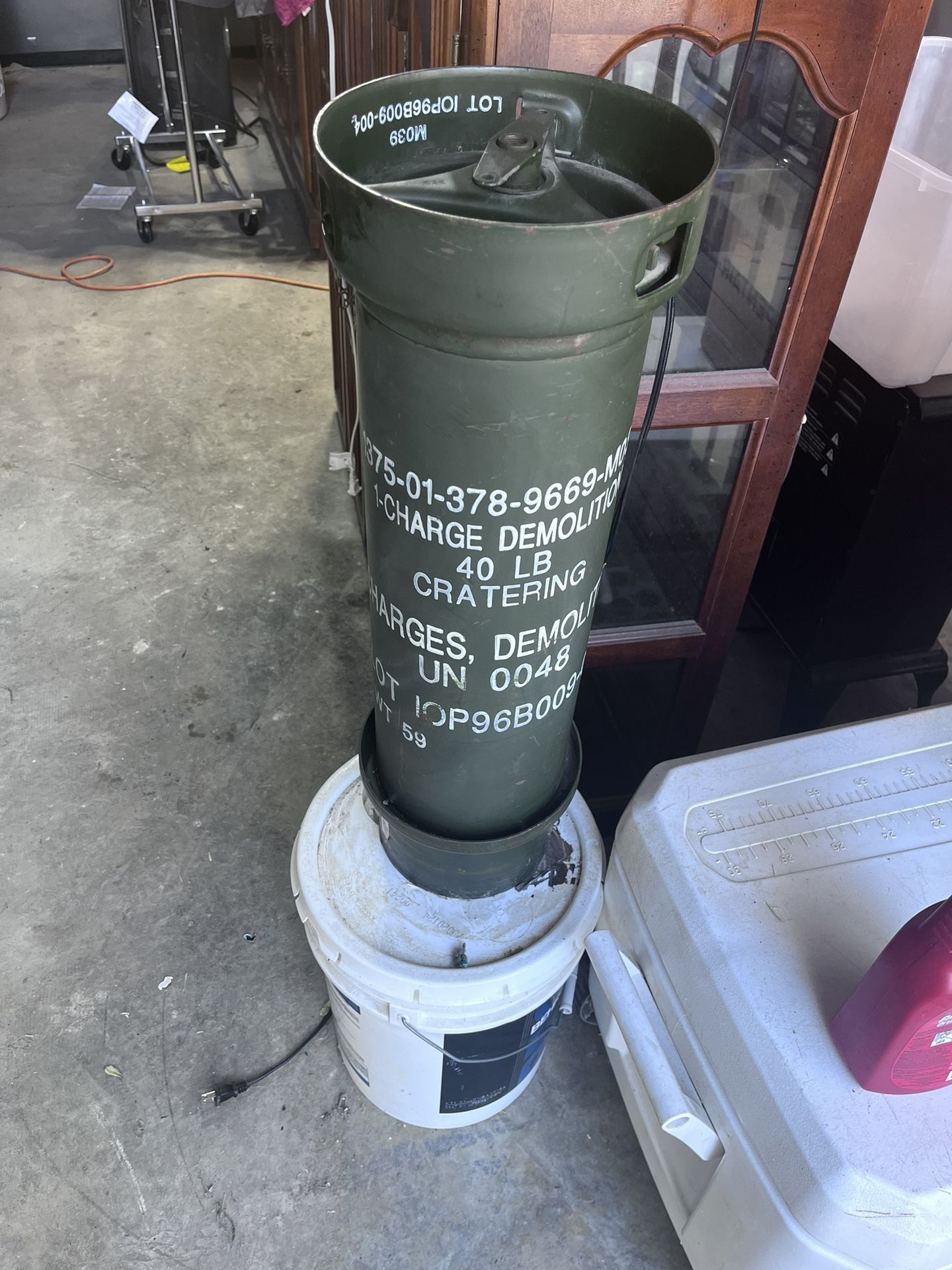 Military Sealed Canester