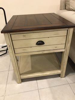 Rustic End Table and Coffee Table