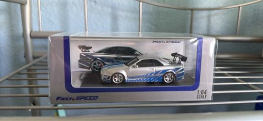 Fast Speed 1:64 Diecast Skyline GT-R R34