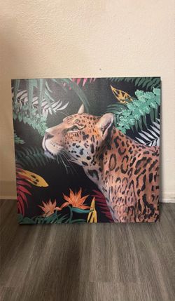cheetah canvas