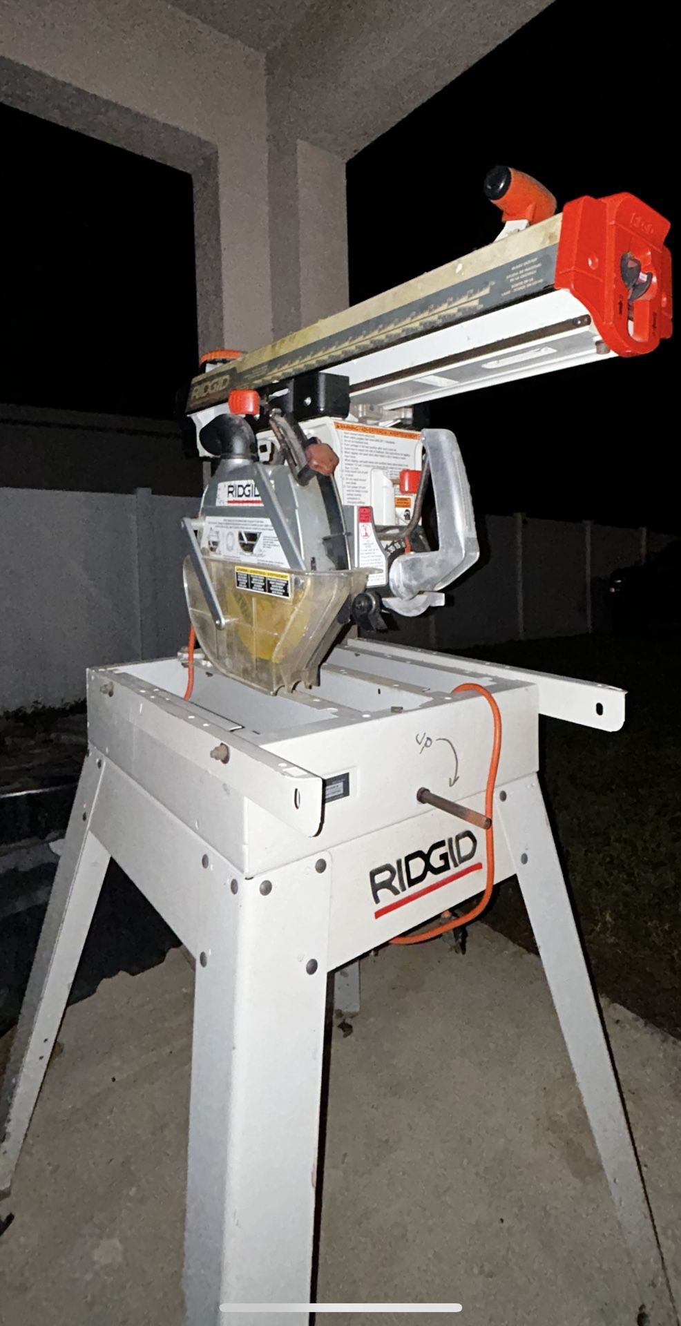 Ridgid Radial Arm Saw