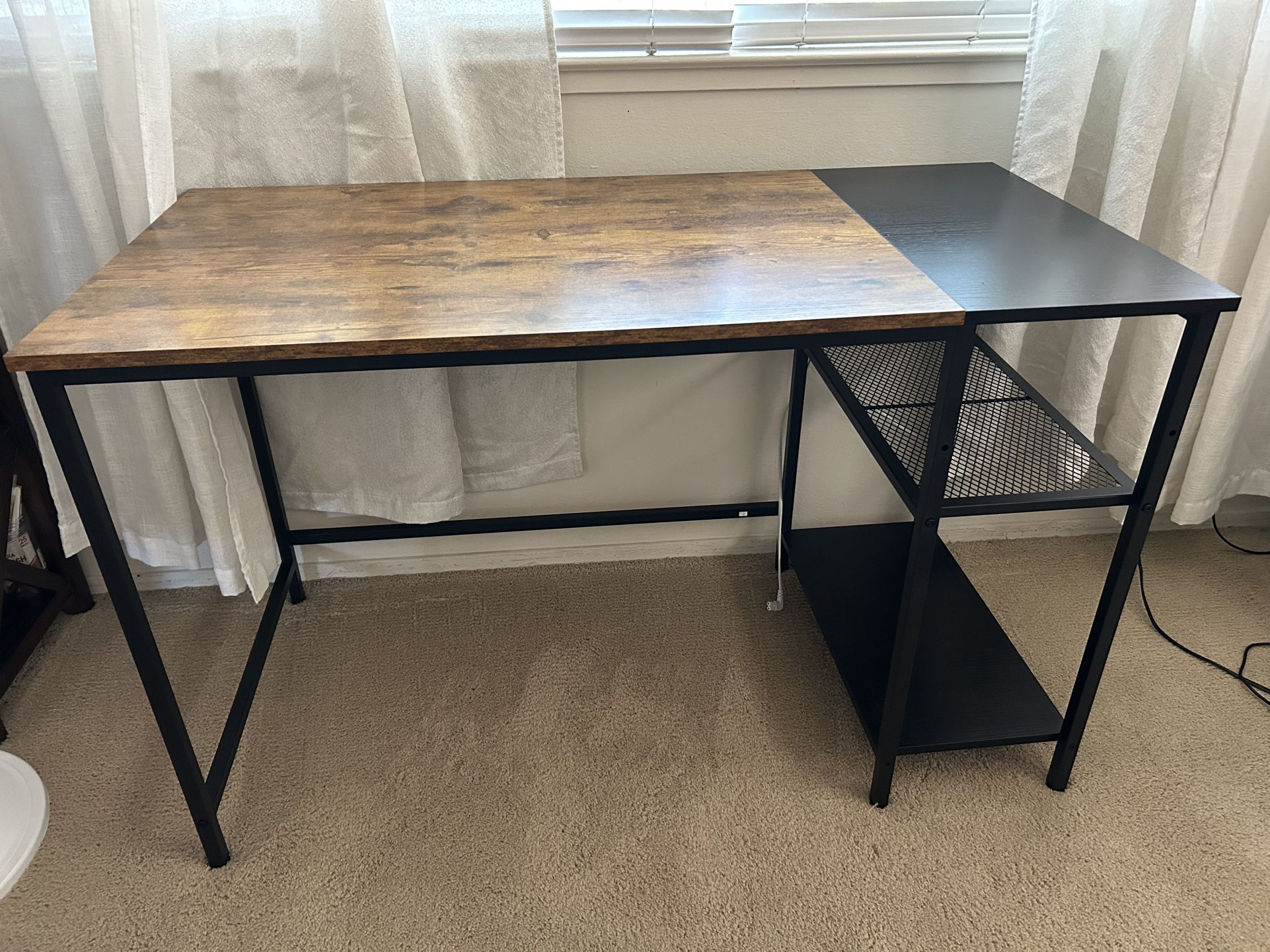 47” Desk With Chair
